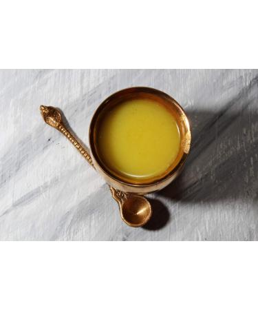 Organic Cultured Ghee from California Grassfed Cows - Award Winning Euro Style High Fat Butter - 8 oz Premium Black Label - Buy Online on GoSupps.com