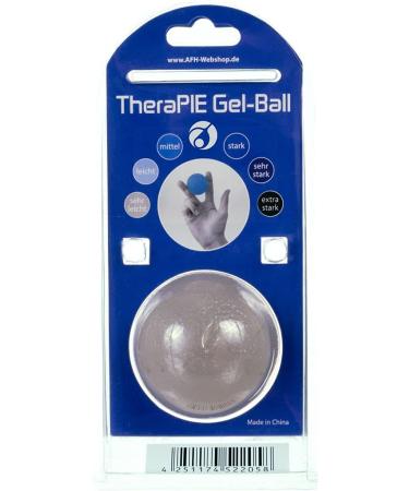 Therapy Gel Ball Hand Trainer | High-Quality Hand & Finger Muscle Trainer | Stress Relief & Strengthening Coach (Light Gray) - Buy Online on GoSupps.com