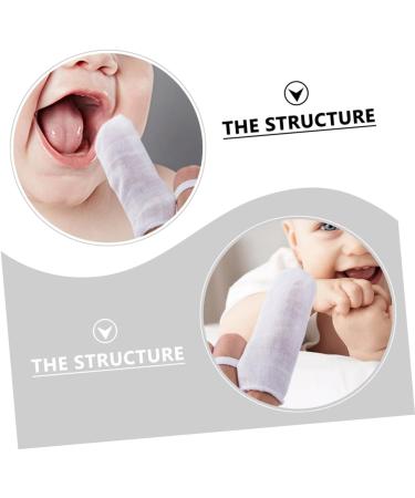 Minkissy Newborn Toothbrush Set - 18 Soft Infant Finger Toothbrushes for Oral Hygiene - Ideal for Toddlers & Babies - Buy Online on GoSupps.com