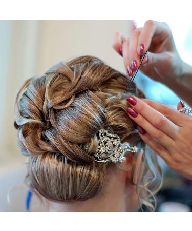 200 U-Shaped Bobby Pins Kit for All Hair Types - Metal Hair Clips for Women & Girls - Buy Online on GoSupps.com