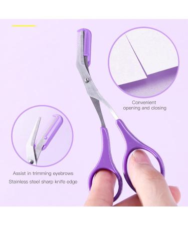 Syh & Aqye Eyebrow Trim Tool Set - Professional Multi-Purpose Eyebrow Care Kit for Men & Women | ABS & Stainless Steel Razors - Buy Online on GoSupps.com