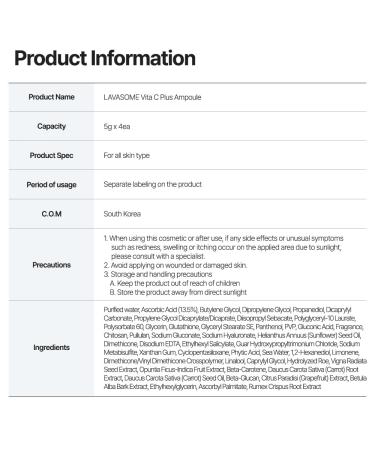 LAVASOME Vitamin C Glow & Hydration Serum Moisturizing Smoothing and Skin Smoothing Even Skin Texture with Natural Ingredients for Healthy Looking Skin Natural Glow 1 Fl Oz (Pack of 4) - Buy Online on GoSupps.com