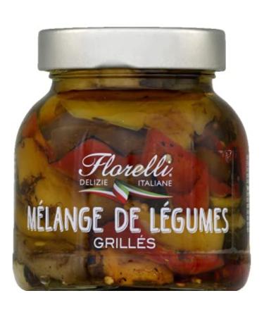 Florelli Mixed grilled vegetables - 170g net drained jar