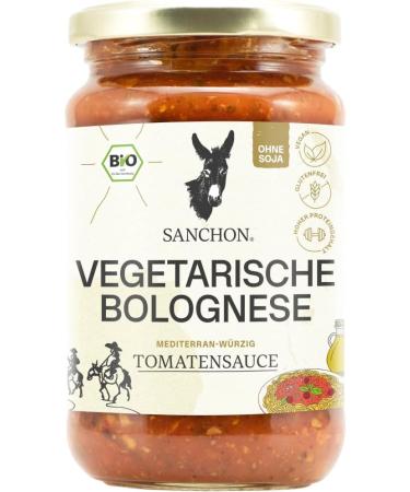  Sanchon Organic tomato sauce - Vegetarian Bolognese - Sanchon - 2 x 330 ml - Buy Online on GoSupps.com