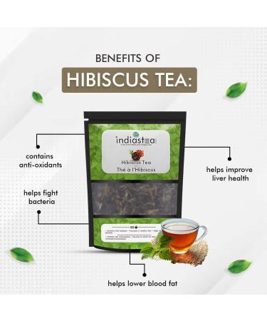 Hibiscus Tea | India's Original Tea (50 cups) | Antioxidant - Buy Online on GoSupps.com