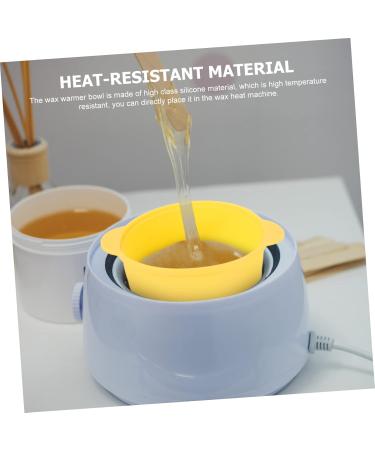 Fomiyes 2-Pack Wax Melting Silicone Bowls for Facial Care - Yellow Mixing Bowls for Beauty & Wax Melt Heating - International Shipping Available - Buy Online on GoSupps.com