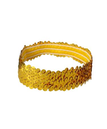12 Pack Sequin Headbands for Teens Girls Women - Sparkly Elastic Hairband Set - Ideal for Sport, Parties - Multicolored - Buy Online on GoSupps.com