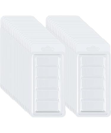 Goovafur Wax Melting Containers - 100 Empty Candle Containers for Homemade Wickless Cake Candles | Premium Wax Melting Packaging - Buy Online on GoSupps.com