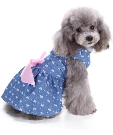Mipcase Puppy Sundress Girl Dog Dresses Puppy Summer Clothes Girl Puppy Dress up Dogs Summer Doggie Dresses Dog Dresses for Small Dogs Shirt for Girls Dog Cloth for Summer Vest Watermelon L Picture 1 - Buy Online on GoSupps.com