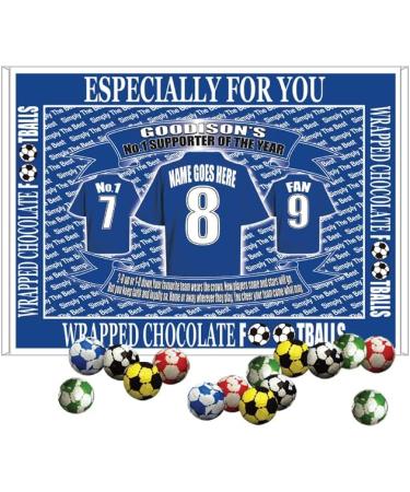 The People's Club Football Shirt Personalised Gift Boxed Sweets - Buy Online on GoSupps.com