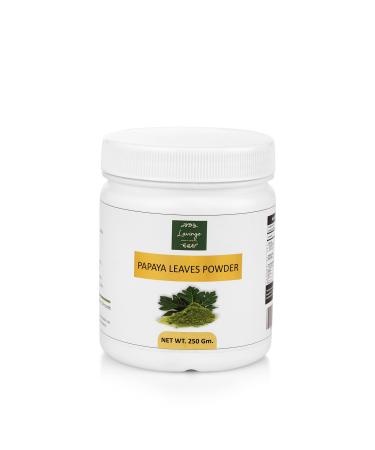 Papaya Leaf Powder (Carica Papaya) | 250 g | 8.81 oz | Rich in Fiber & Good for Digestion | Supports Immunity & Weight Management | Eco-Friendly Packaging - by Lavingo