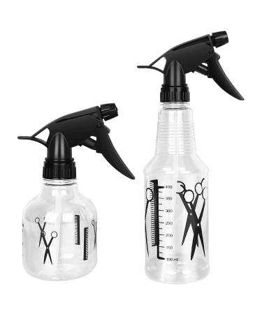 Mister Spray Bottle, 250ml & 500ml Adjustable Spray Storage Container for Hair, Plant and Home Cleaning 250ml & 500ml Bottle