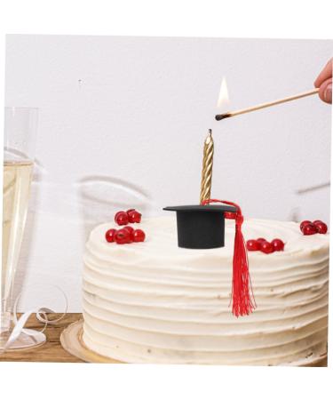 Abaodam 32 Pcs Cake Decoration Party Supplies Decorate Graduation Cap Graduation Cupcake Toppers Cupcake Decors Grad Cupcake Toppers Grad Party Cupcake Toppers Red Paper Graduate Mini Redx4pcs 5.50X5.50X3.50CMx4pcs - Buy Online on GoSupps.com