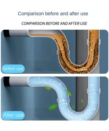 Strong pipeline unblocking agent kitchen sewage toilet toilet deodorization blockage maintenance and cleaning powder - Buy Online on GoSupps.com