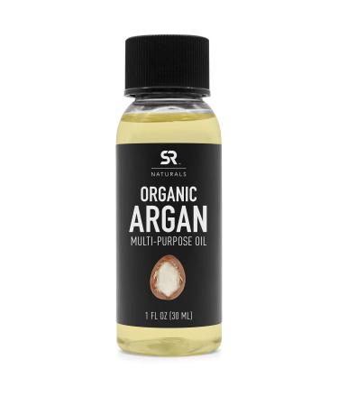Sports Research Organic Argan Oil - 100% Multi-Purpose Oil for Hair - USDA Certified Organic  100% Pure  Cold Pressed (1 Ounce) Argan Argan Oil Natural 1 Fl Oz (Pack of 1)