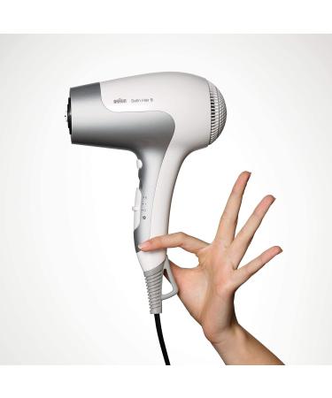 Buy Brown Satin Hair 3 Curl Brush & Satin Hair 5 Power Perfection Hair Dryer Bundle | Professional IONTEC Hair Care | Fast International Shipping - Buy Online on GoSupps.com
