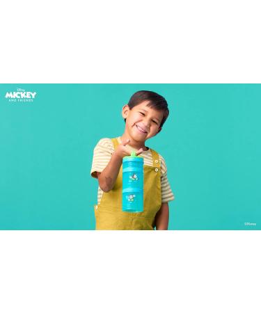 Whiskware Disney Stackable Snack Containers - Set of 3 Cups for Kids, Toddlers - Mickey and Minnie Design - Ideal for School and Travel - Buy Online on GoSupps.com