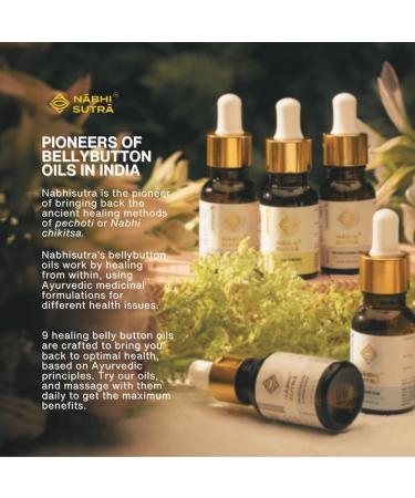 Eye Belly Button Oil for Men & Women | Ayurvedic Wellness Oil 15ml | International Shipping Available - Buy Online on GoSupps.com