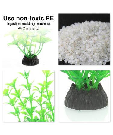 XPE 10 PCs Artificial Aquarium Decorations - Seerose Fish Tank Decor & Plastic Plant Set for Stunning Aquarium Design - Buy Online on GoSupps.com