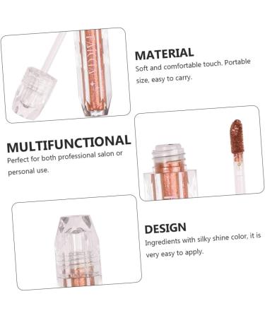 FOMIYES 2 pcs Gloss Shadow Women Shimmer Waterproof for Eyes Fluid Liquid Eye Lasting Glitter Shiny 1 count (Pack of 1) As Shownx2pcs - Buy Online on GoSupps.com