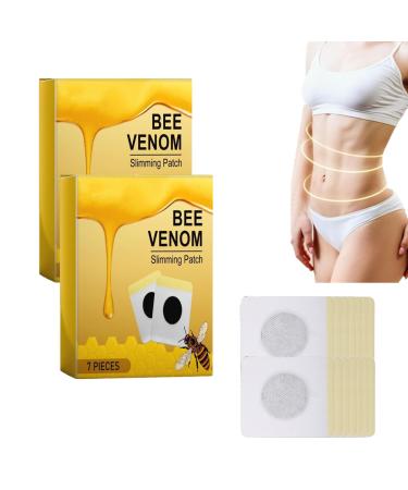 2 pieces Lukmlca Bienengift slimming pavement |Bostore Bienengift lymph drainage and slimming paving |Furzero Bee Venom Detox slimming pavement |Bienengift body forming paving (14PCs)