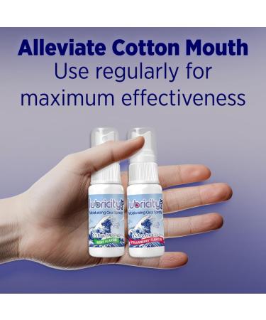 Lubricity Xtra Dry Mouth Spray - Advanced Formula - Hyaluronic Acid and Xylitol, Saliva Substitute Dry Mouth Oral Spray, The Most Satisfactory Solution in Dry Mouth Products 0.5 Fl. Oz., Mint - Buy Online on GoSupps.com