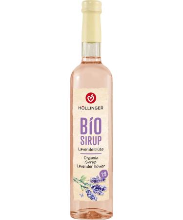H llinger organic lavender blossom syrup - vegan 3x500 ml glass bottle - relaxes throughout the day - Buy Online on GoSupps.com