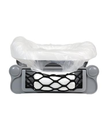 2-in-1 Travel Potty Seat with Compartment Pockets - Sturdy, Lightweight, and Realistic White Seat for Babies, Toddlers, and Kids - Buy Online on GoSupps.com