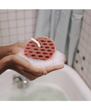 FOMIYES 2pcs Loofah Body Bath Sponge Set | Shower Scrubber for Men, Women, Adults, Kids - Buy Online on GoSupps.com