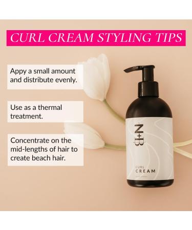 N+B Hair Curl Defining Cream | Anti-Frizz Lotion for Curly Hair | 8 oz - Buy Online on GoSupps.com