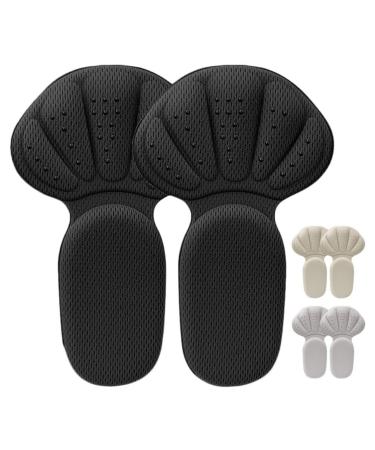 3 Pairs Shoe Heel Grips Back of Heel Cushion Pads Adhesive Heel Pads for Women Soft High Heel Grips Wear Resistant Heel Liners Fashion Heel Inserts Heel Protectors Stickers