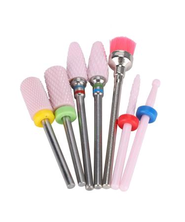 Nail Drill Set | Ceramic Nail Art Grinding Heads | Professional Nail Polisher & Manicure Tool for Salons - International Shipping Available - Buy Online on GoSupps.com