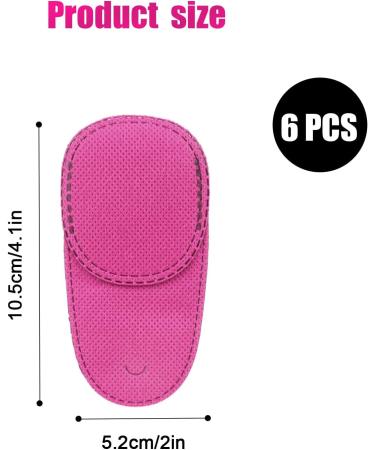 6pcs Reusable Glasses Eye Patch - Non-Woven Eye Patches for Adults & Kids | Lazy Eye Amblyopia Strabismus (Pink) - International Shipping - Buy Online on GoSupps.com