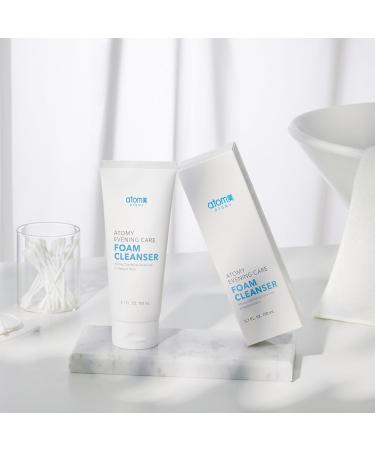 SUDIVA Evening Care Foam Cleanser 5.1 fl oz (150g) Korean Daily Face Wash for Deep Cleansing Gentle Skincare Routine - Buy Online on GoSupps.com