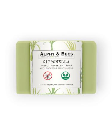 100g CITRONELLA Soap Bar - Pure and Natural Essential Oils