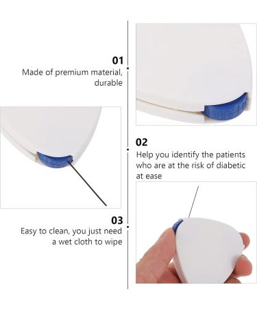 Healeved 3Pcs Foot Neuropathy Diabetes Skin Test Stylus - Monofilaments Triangle | Nerve Feet Skin Stylus - Buy Online on GoSupps.com