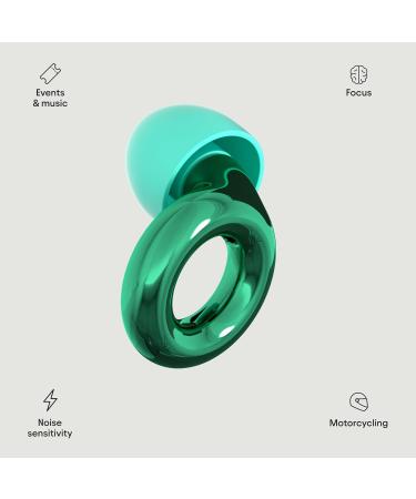 Loop Experience Equinox Earplugs - High-Fidelity Reusable Earplugs for Music & Events - Colourful Hearing Protection with Customizable Fit - 18 dB Noise Reduction - Buy Online on GoSupps.com