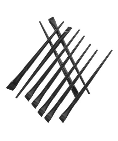 BIUDECO 12pcs Eyeliner Brush Eye Shadow Brush Angled Precision Eyeliner Brush Ultra Fine Eyeliner Brush Women Eyeliner Brush Eyebrow Brush Girl's Eyeliner Brush Eye Makeup Tool 15.5x1.2x0.6cm Black