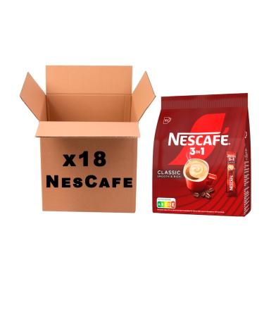 Nescafe Instant Coffee Nescaf Classic 3 en 1 (sac 10 x 16 5 g)