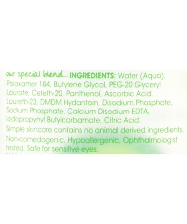 Simple Kind to Eyes Eye Makeup Remover 4.2 oz - Gentle Eye Makeup Remover - Buy Online on GoSupps.com