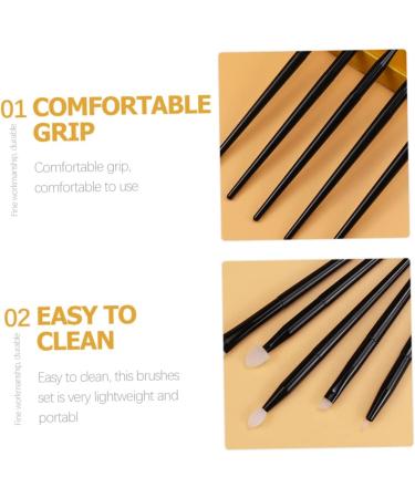 FRCOLOR 2 Sets Silicone Makeup Brush Travel Makeup Eyeshadow Lip Makeup Brush Eyeshadow Blending Brush Lip Gloss Applicator Eyeshadow Silicone Brush Eyebrow Brush Handle Brush Miss Major - Buy Online on GoSupps.com