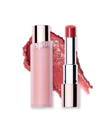 Espoir Bare Glow Lip Balm #5 Pinch Rose | Natural Sheer Color Moisturizing Lipstick Comfortable Finish Nourishing & Long-lasting Hydration Cruelty-Free Korean Makeup 0.1 oz. #Pinch Rose