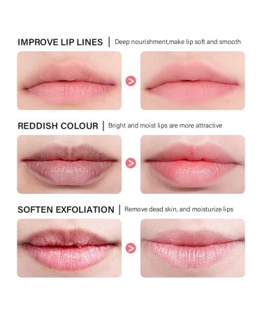 Best Lip Sleeping Mask with Vitamin C - Hydrate Nourish & Brighten Lips Overnight (0.7 Oz Berry - Buy Online on GoSupps.com