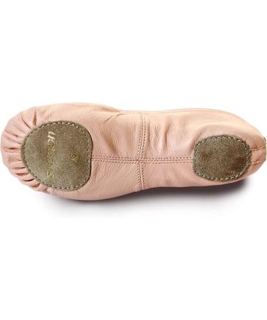 Buy S.Lemon Pink Leather Ballet Shoes for Girls & Women - Shared Sole Microfiber Dance Shoes (EU 28) | International Shipping Available - Buy Online on GoSupps.com