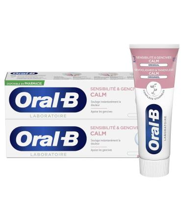 Oral-B Calm Sensitivity & Gums Toothpaste 75 ml 2 pieces