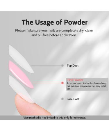 Lavender Violets 120g Pink Acrylic Powder - 4oz Large Dipping Powder Nail Kit 2in1 3D French Nail Art Starter Manicure Strengthen Nail Powder for Acrylic Nail Extension Carving Nails L003 - Buy Online on GoSupps.com