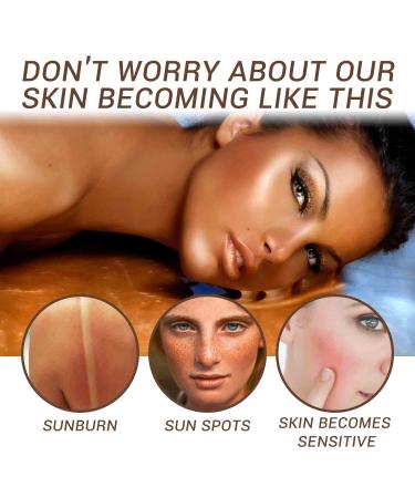 EELHOE Face Tanning Black Skin Care Essence Anti-Pollution Drops 30ML - Facial Moisturizing Self Tan Drops for Sunless Tanning (2PCS) - Buy Online on GoSupps.com