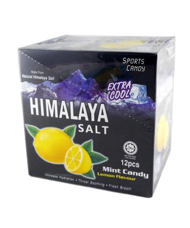Big Foot Himalaya Salt Candy / Lemon Mint Flavor / Pack of 12