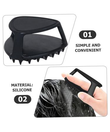 NOLITOY Scalp Exfoliator & Makeup Remover Brush | Face Massage Cleaner & Scrubber for Men | Facial Cleansing & Hair Cleaning Brush - Buy Online on GoSupps.com