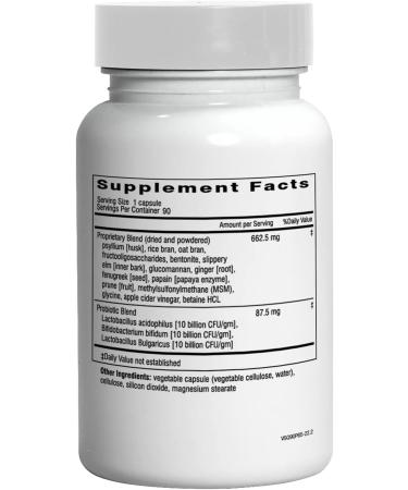 Dr. Wilson's Squeaky Clean Gut & Digestive Health - 180 Capsules with Fiber, Probiotics, Enzymes & More - Buy Online on GoSupps.com